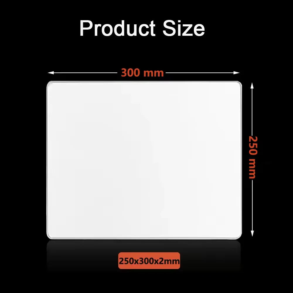 XXL White Mouse Pad Gaming Accessory Stitched Edges Long Deskmats HD Computer Extended Non-Slip Keyboard Mat for Laptop Mousepad