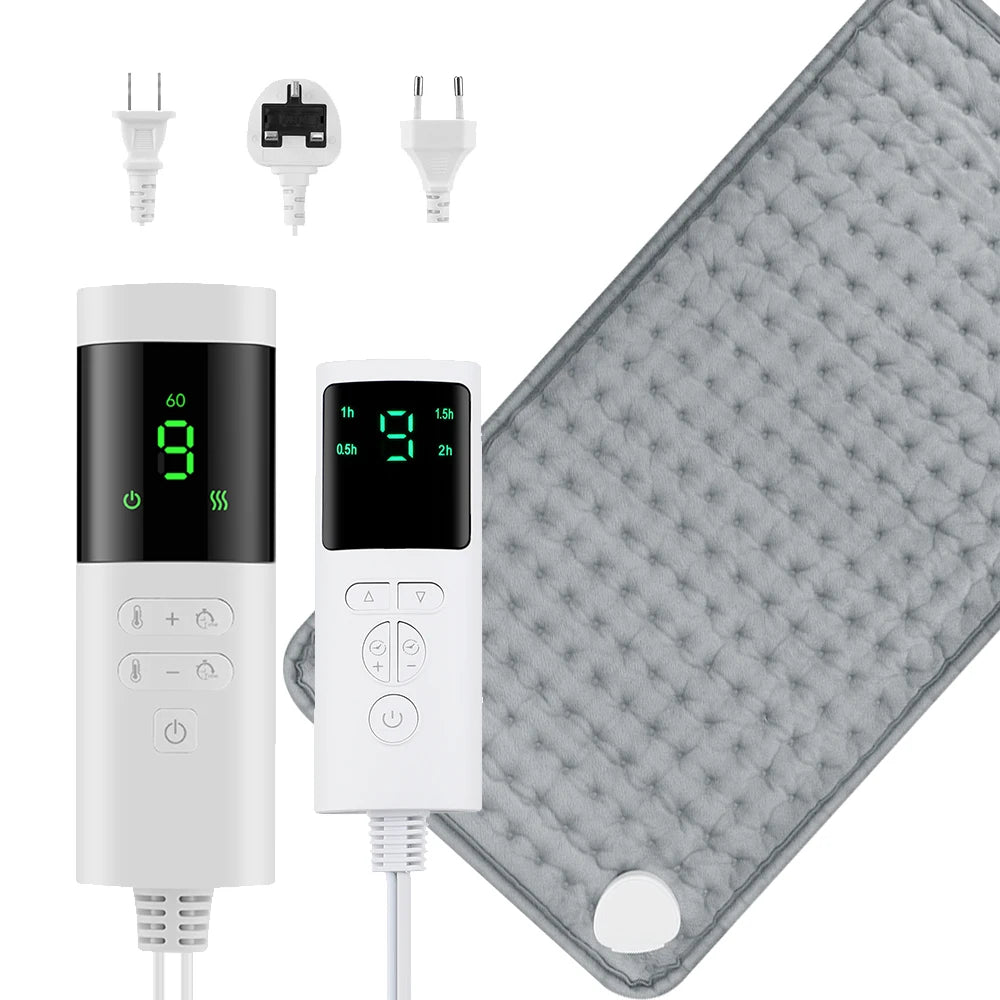 Electric Heating Pad for Back Portable Heater Period Cramps Care Shoulder Abdomen Legs Warming Blanket Office Home Camping Mat