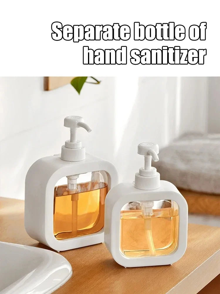 Press-type Portioning Bottles Bathroom Soap Dispensers Refillable Lotion Shampoo Shower Gel Holder Portable Travel Dispensers