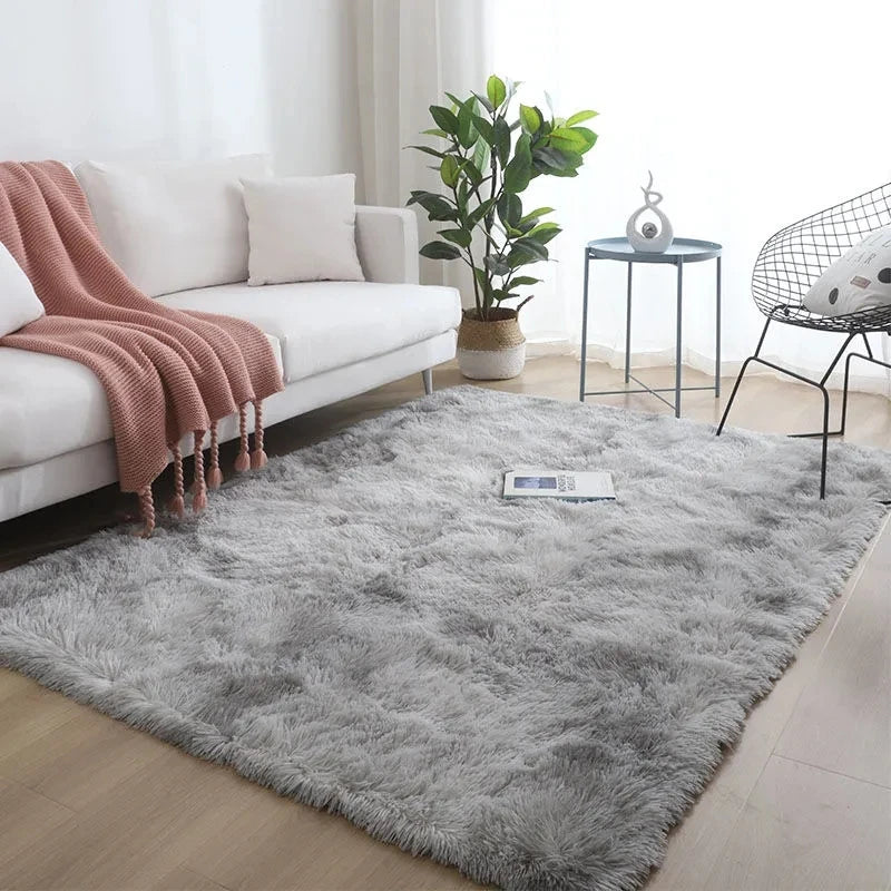 Kids Carpet Girl Rainbow Colors Carpets For Living Room Large Push Soft Bedroom Rugs Bedside Children's Room Floor Cute Mats