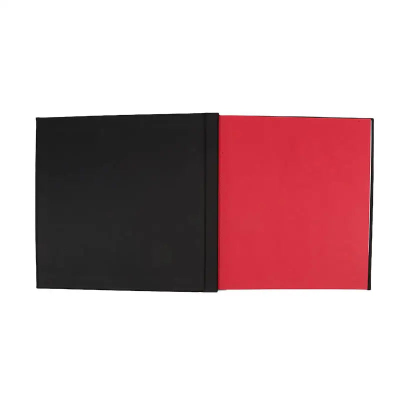 Linen Self-adhesive Film DIY Photo Album 16 Inch Solid Color 20 Page Family Wedding Anniversary Photo Collection Sticky Albums