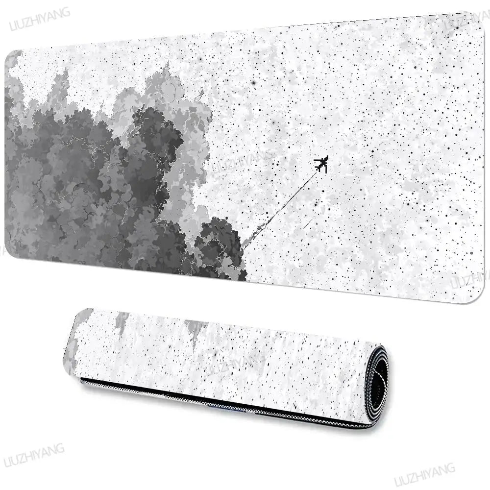 Starry sky abstract art Mouse Pad XXL Desktop Keyboard Pads Game Rubber Anti-slip Desk Mat HD Computer Accessories Long Mousepad