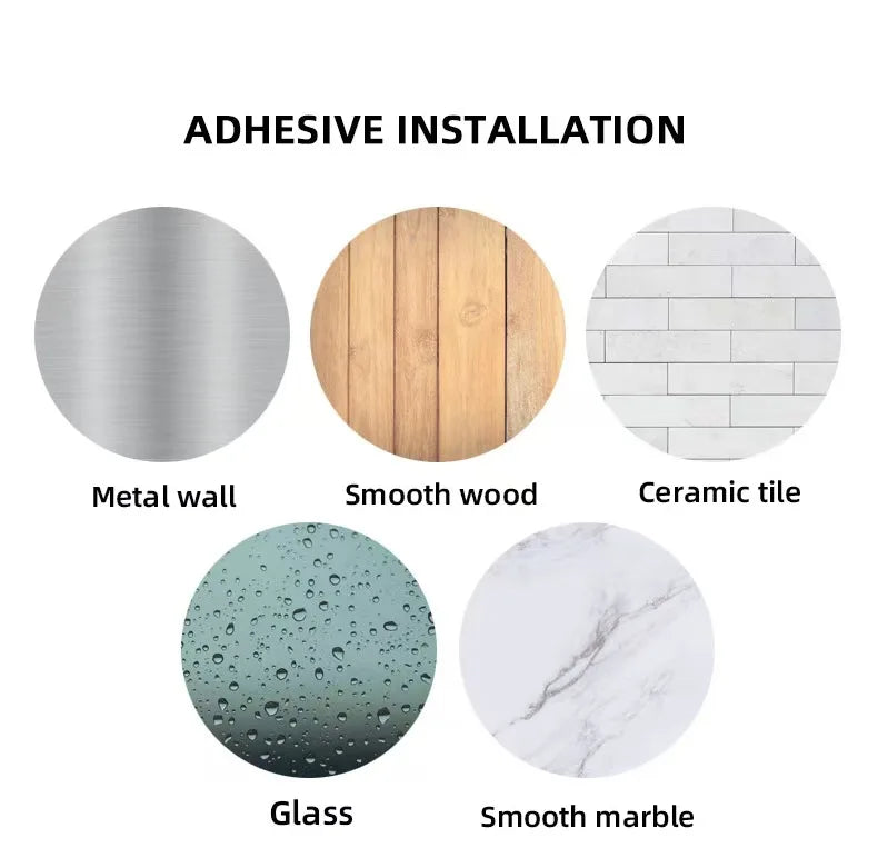 Kitchen Paper Towel Holder Adhesive Tissue Hanger Toilet Roll Paper Dispenser Cabinet Storage Napkin Rack Bathroom Accessories