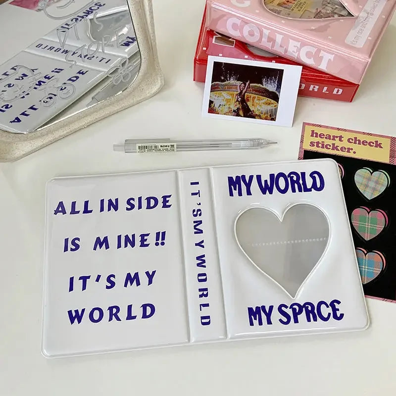 36 /64 /128 Pockets Mini Photo Album Cartoon Kpop Korea Idol Star Chasing Binder Photocard Holder Collect Album Photocard Binder