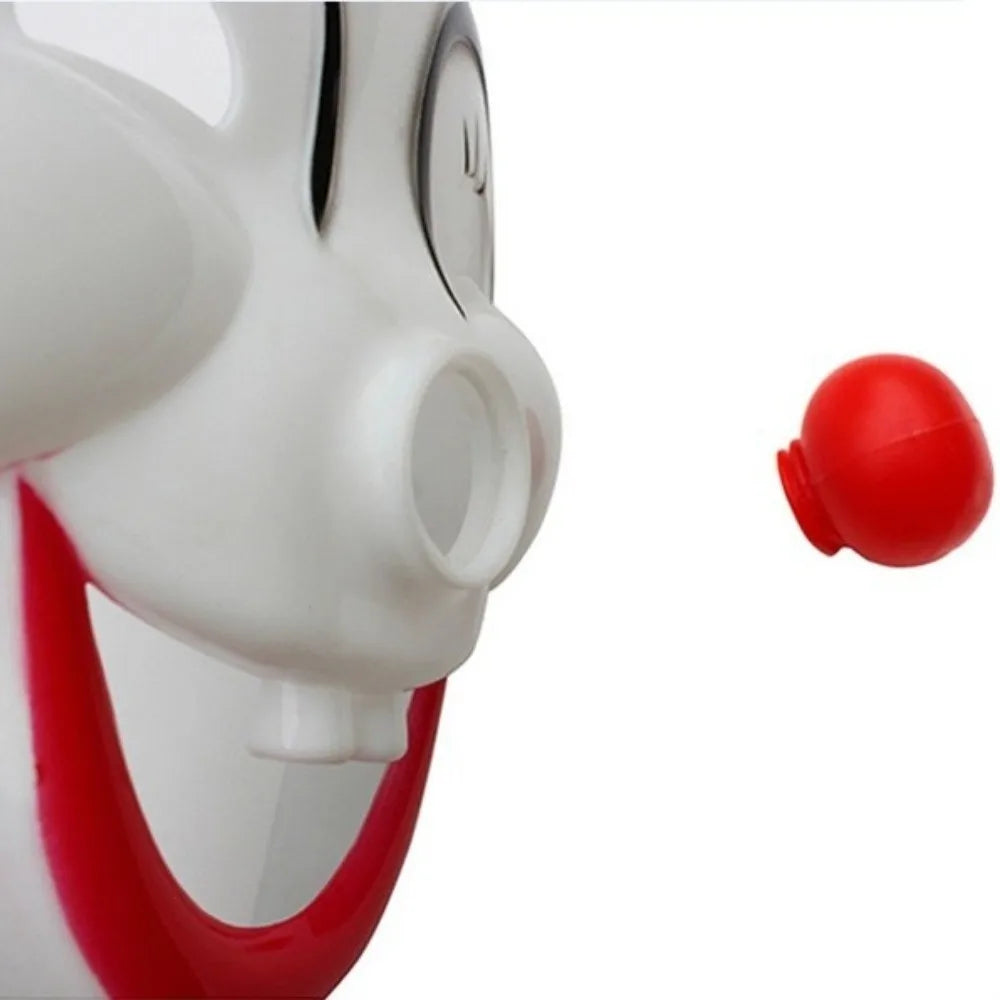 Ghost Dress Up Red Nose Halloween Clown Mask Funny Scary Clown Makeup Mask PVC Happy Clown Costume Cosplay Event