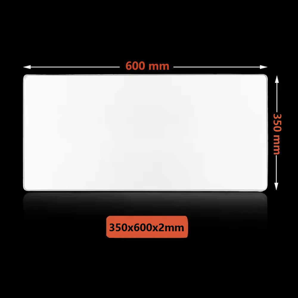 XXL White Mouse Pad Gaming Accessory Stitched Edges Long Deskmats HD Computer Extended Non-Slip Keyboard Mat for Laptop Mousepad