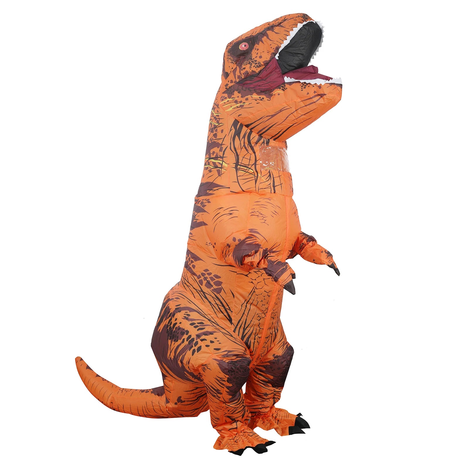 Inflatable Dinosaur Costume Riding T-rex Costume for Adult Inflatable Fantasy Role-playing Fancy Halloween Mascot Party Apparel