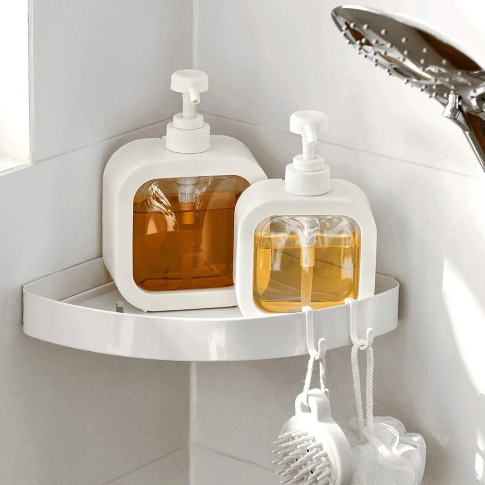 Press-type Portioning Bottles Bathroom Soap Dispensers Refillable Lotion Shampoo Shower Gel Holder Portable Travel Dispensers