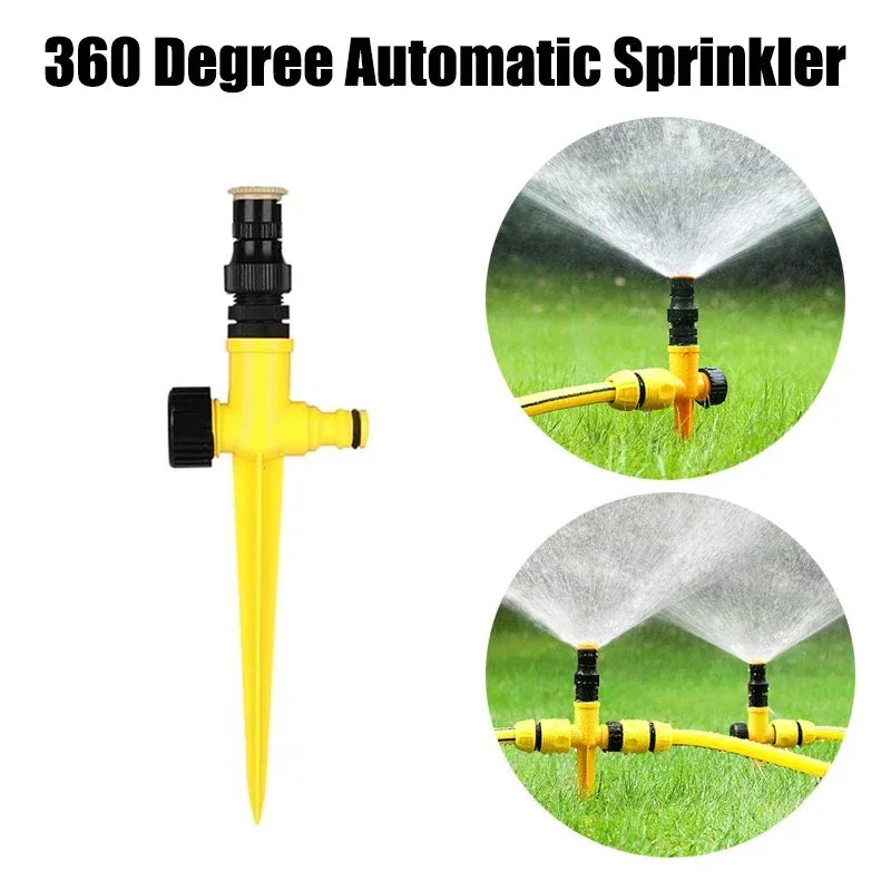 1pc Adjustable 360 Degree Sprinkler Automatic Lawn Irrigation Head in-ground Sprinkler Irrigation Device Water Lawn Sprinkler
