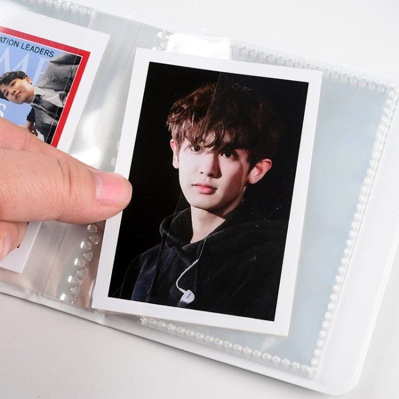 36 /64 /128 Pockets Mini Photo Album Cartoon Kpop Korea Idol Star Chasing Binder Photocard Holder Collect Album Photocard Binder