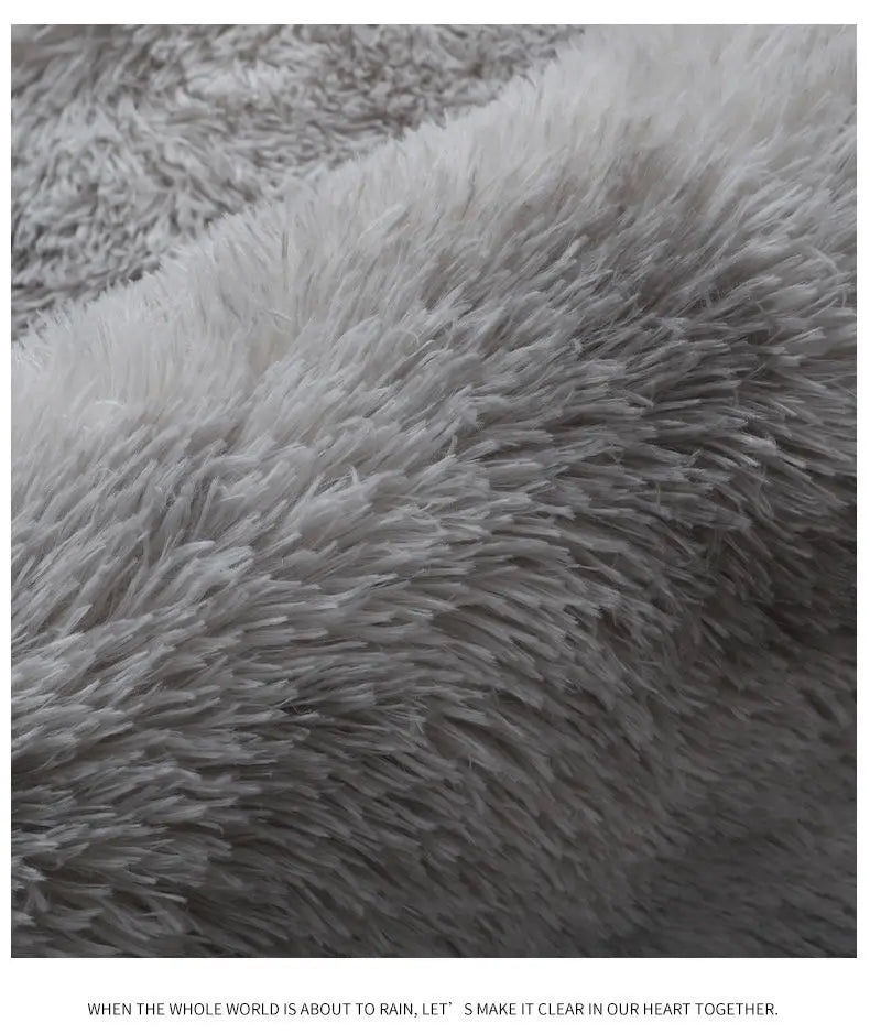 Kids Carpet Girl Rainbow Colors Carpets For Living Room Large Push Soft Bedroom Rugs Bedside Children's Room Floor Cute Mats