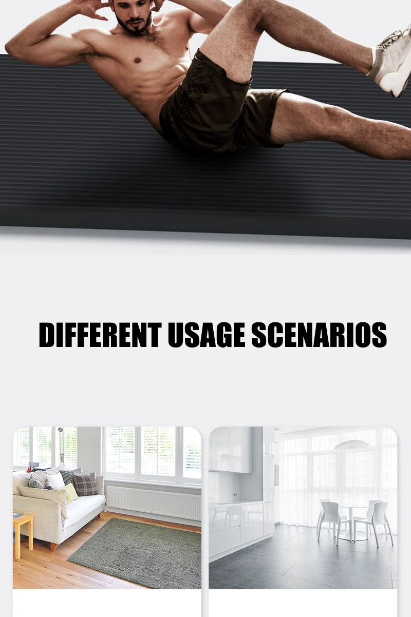 2Meter Longer Yoga Mat Super Large Lengthened Yoga Mat Men's Special High Quality Fitness Pilates Exercise Healthy Fitness Mat