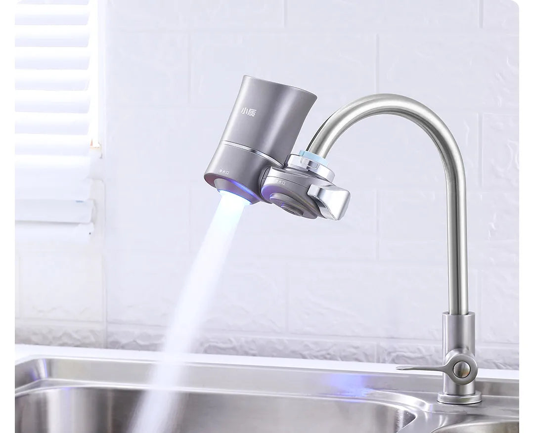 New Youpin Water-power Sterilization Faucet Water Purifier Ultraviolet Deep Sterilization 6-stage Fine Filtration