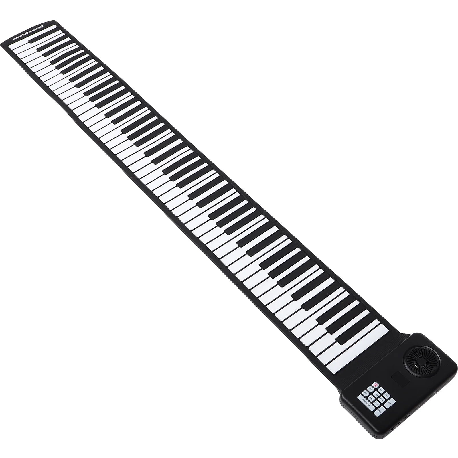 Foldable Roll-up Piano Electric Folding Keyboard Travel Black 88 Keys Instrument