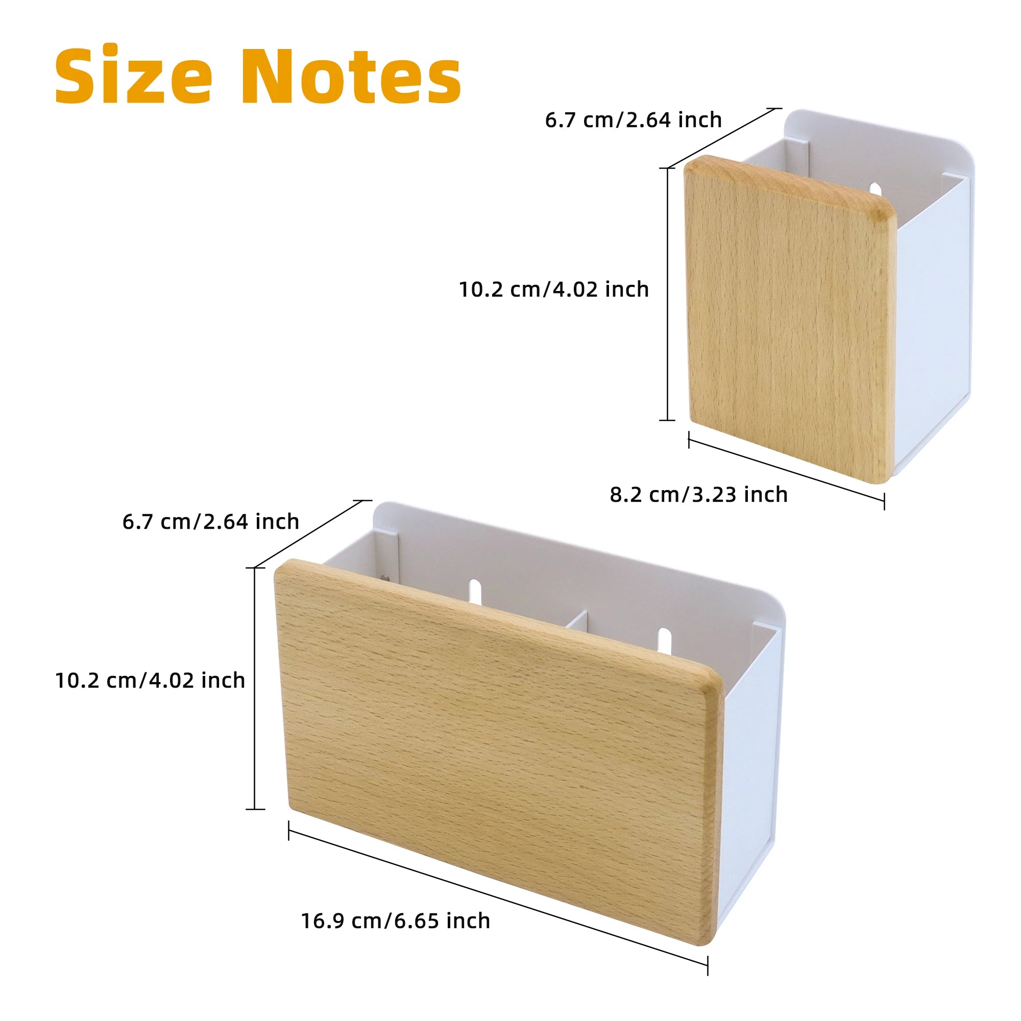 Solid wood Bathroom Storage Rack Punch-free installation Wall mounting Can store toothbrush toothpaste comb and cosmetics
