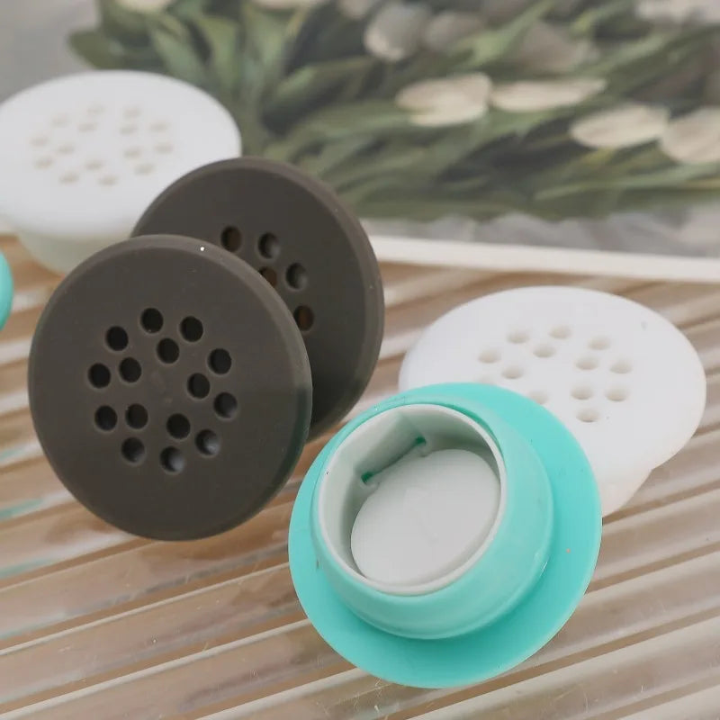Silicone Sink Hole Overflow Cover Odor-proof Bathroom Wash Basin Seal Stopper Replacement Bathtub Drain Cap Plug Hair Filter