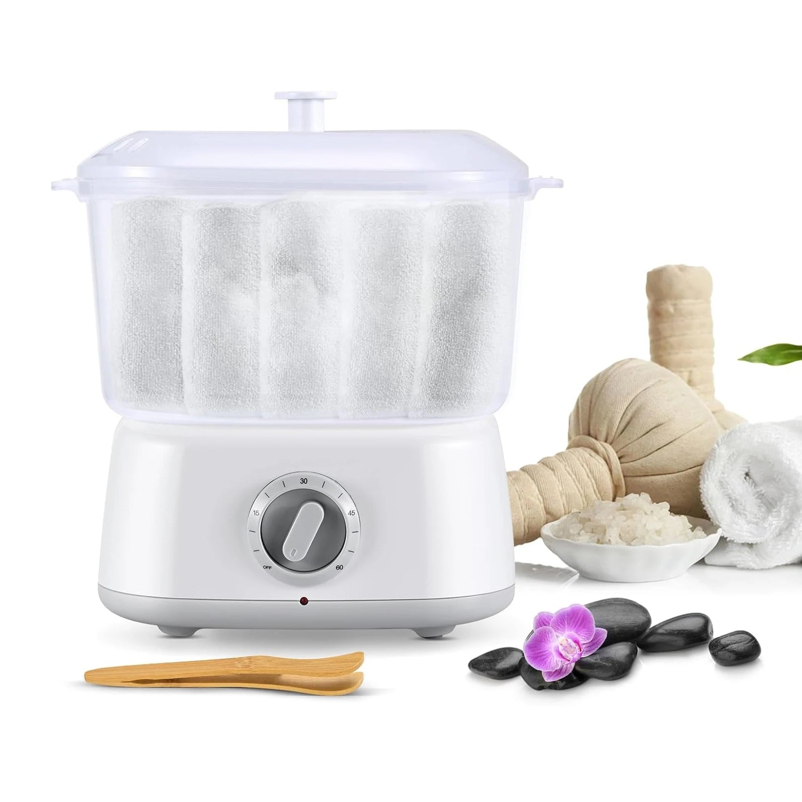 Professional Hot Towel Warmer Steamer Machine for Spa Salon,Fast Heating 202°F, Moist Warm Towel Heater for Facial, Hairdresser