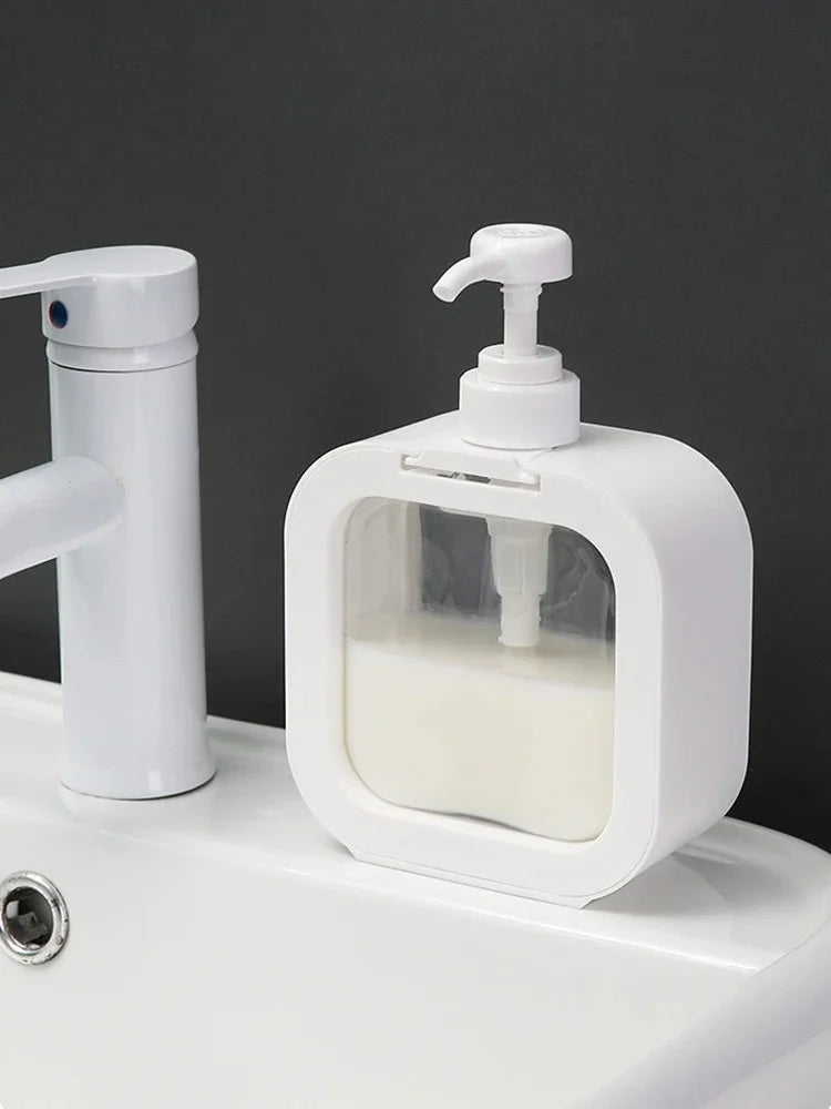 Press-type Portioning Bottles Bathroom Soap Dispensers Refillable Lotion Shampoo Shower Gel Holder Portable Travel Dispensers
