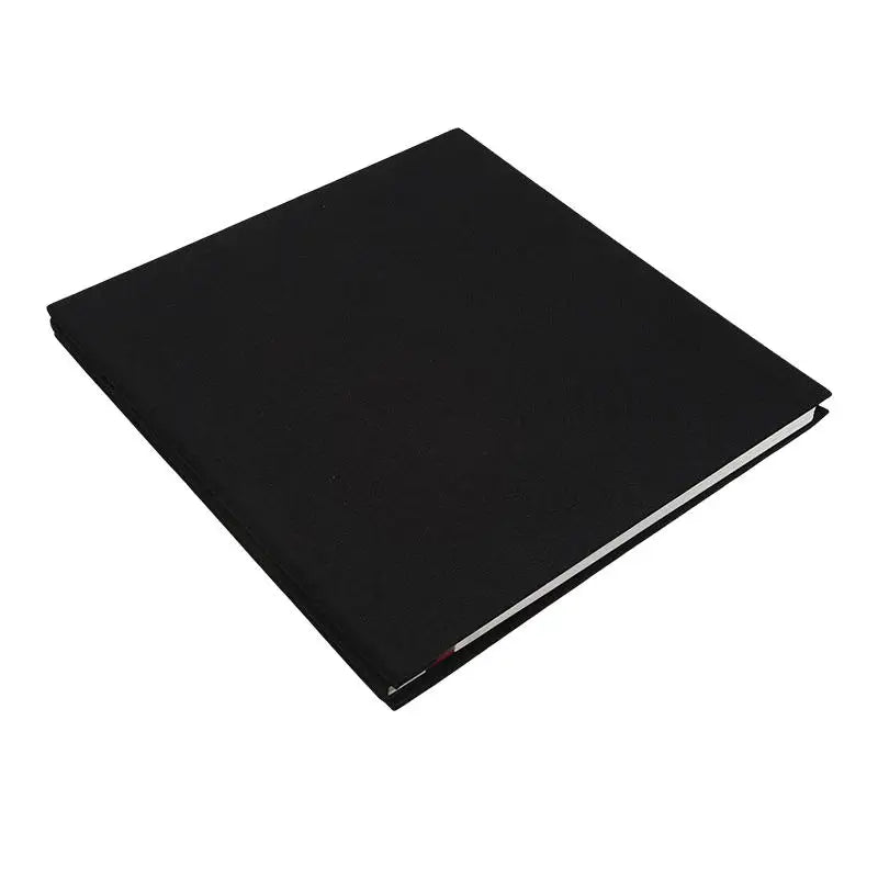 Linen Self-adhesive Film DIY Photo Album 16 Inch Solid Color 20 Page Family Wedding Anniversary Photo Collection Sticky Albums