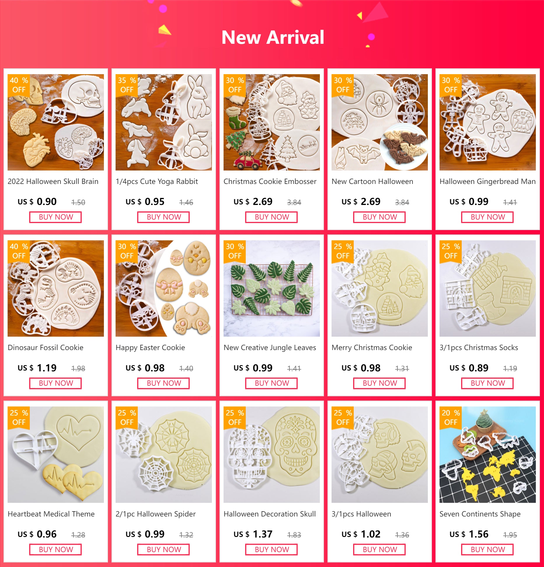 2/1pc Halloween Spider Web 3D Cookie Cutters Cartoon Spider Plastic Pressable Biscuit Stamp Chocolate Mold Cake Decorating Tools