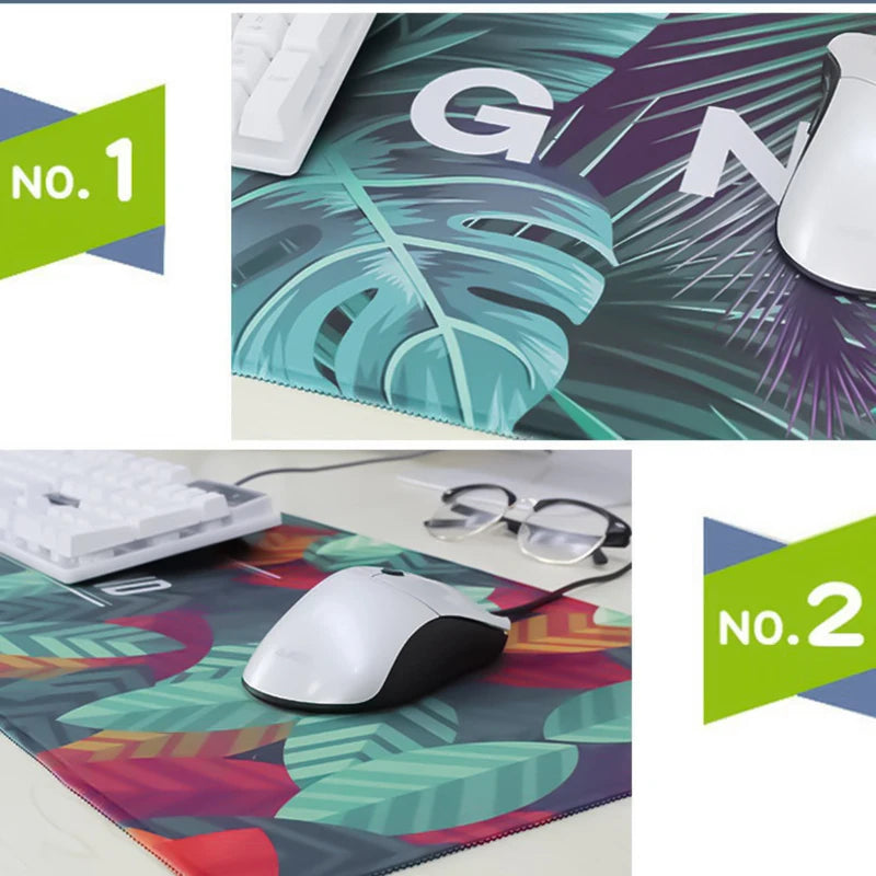 Razer Mouse Pad Luxury Fashion Brand Anti-slip Desk Mat Rubber Gaming Mats Anime Pad PC Accessories Mousepad Large Extended Pad