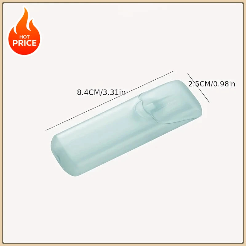 Mini Travel Organizer Box - Portable PP Plastic Pill Case for Toothpicks, Floss, Small Items, Eco-Friendly Daily Use Storage