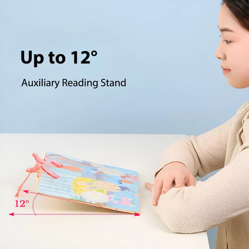 1pcs Book Clip Simple Reading Stand Note Clamp Anti-Flip Folder Fixed Reading Holder Office Study Tool for Desk